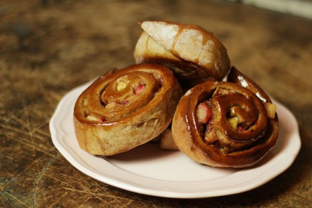 Apfel-Zimtschnecken