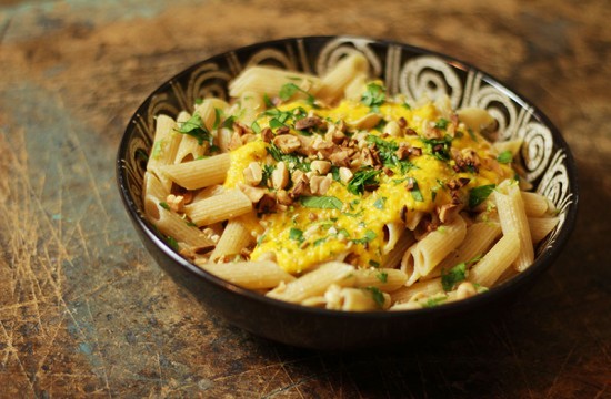 Pasta mit Karottensugo