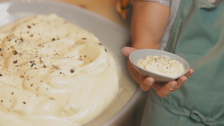 vegane Mayonnaise - schnell gemacht ohne Ei und Milch