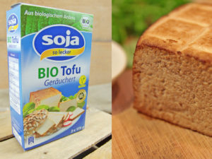 Räucher Tofu Bio Firma SOJA Food GmbH - kohl und karma