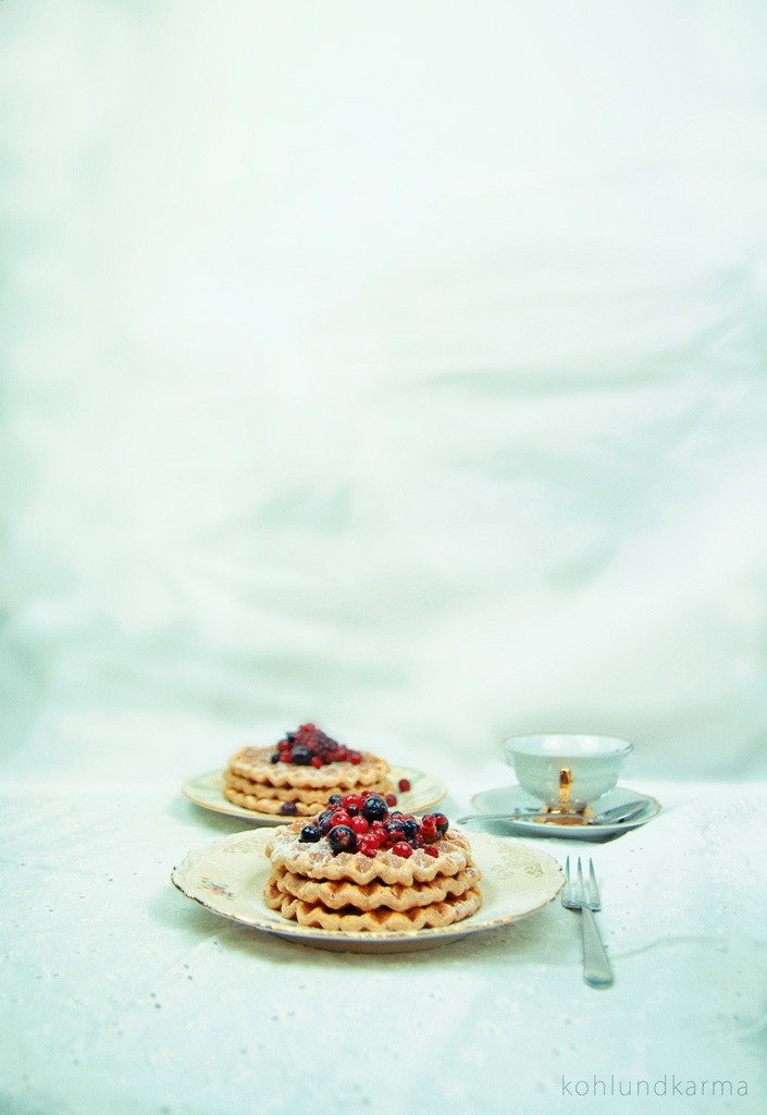 vegane Waffeln - Grundrezept - kohl und karma