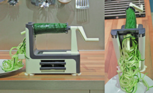 Zucchini Spaghetti Zoodles Spiralschneider Lurch