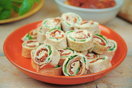 Mini Wraps Rollen - vegan Fingerfood | kohlundkarma